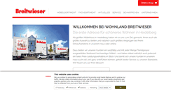 Desktop Screenshot of breitwieser.de