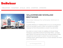 Tablet Screenshot of breitwieser.de
